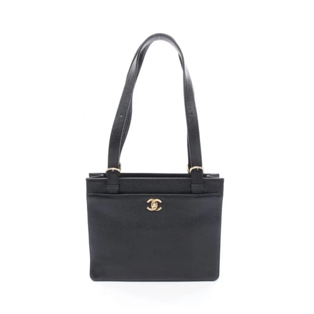 Chanel Tote Bag Black Caviar Leather in Black Caviar leather from The Reluxe, photo 1 of 1