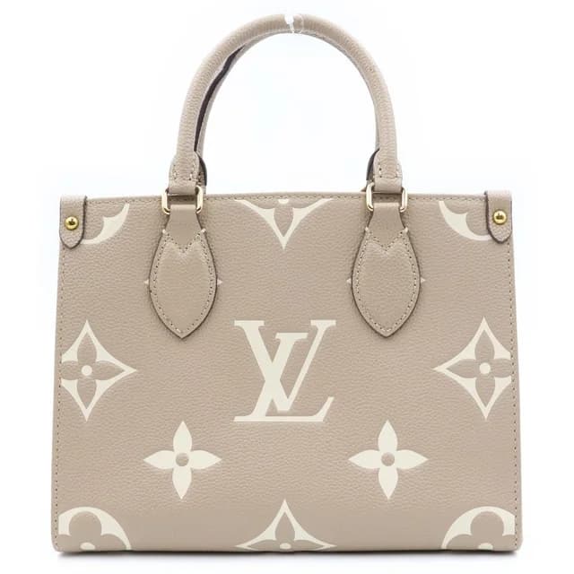 Louis Vuitton On The Go PM Monogram Empreinte Handbag 2-Way Shoulder Leather in Leather from The Reluxe, photo 1 of 1