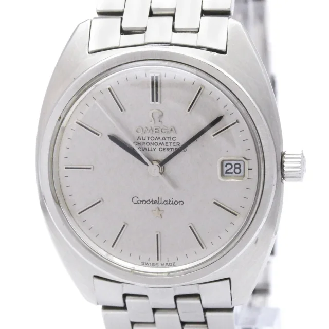 Omega Constellation Date Cal 564 Steel Automatic Watch 168.017 Vintage in Silver from Elady, photo 1 of 1