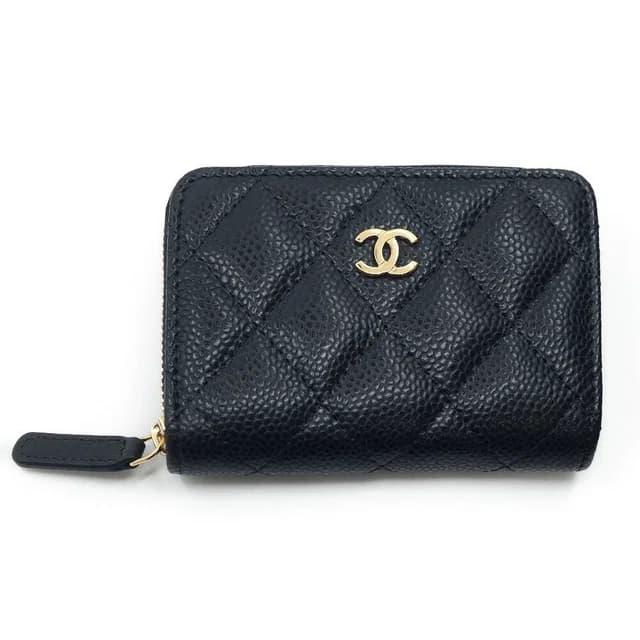 Chanel Classic Zip Coin Purse in Caviar leather from The Reluxe, photo 1 of 1
