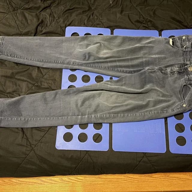 FRED Men's Pants - Blue/Navy - 30" in blue from Depop, photo 1 of 1
