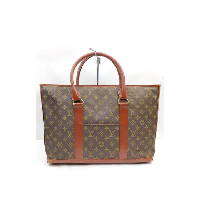 Louis Vuitton Monogram Sac Weekend PM Zip Tote Bag in Leather from Bagriculture, photo 1 of 1