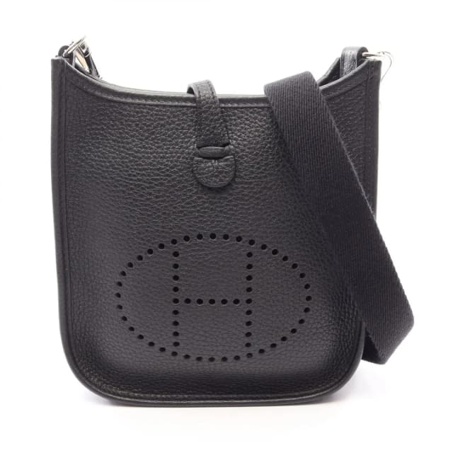 Hermès Shoulder Bag Evelyne Amazon TPM Black Leather in Black Leather from The Reluxe, photo 1 of 1