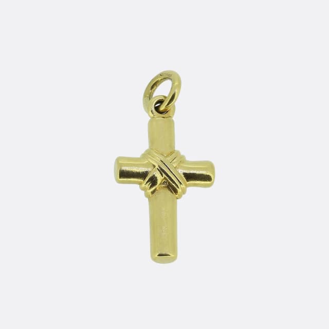 Tiffany & Co. Cross Charm Pendant from The Vintage Jeweller, photo 1 of 1