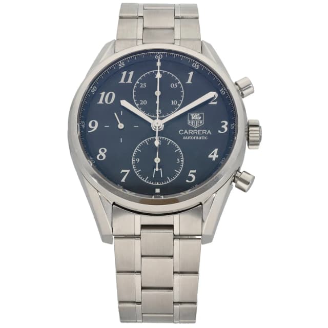 TAG Heuer Carrera CAS2110 41mm Stainless Steel Watch from H&T, photo 1 of 1