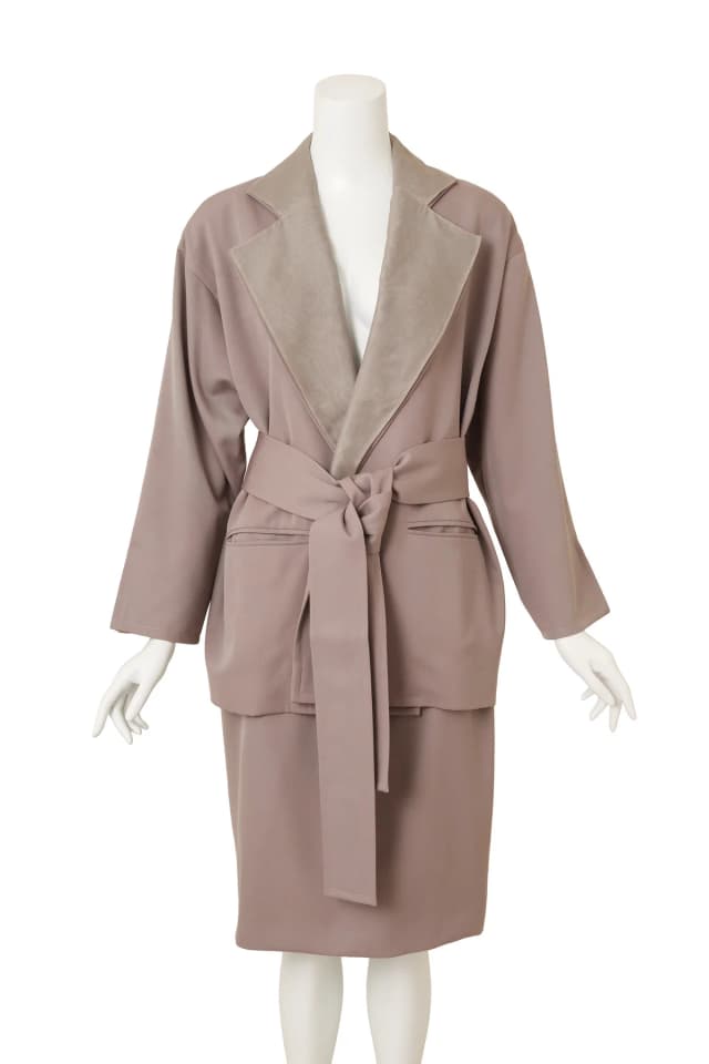 Dior Contrast Wrap Suit Set in Silk from Recess LA, photo 1 of 1