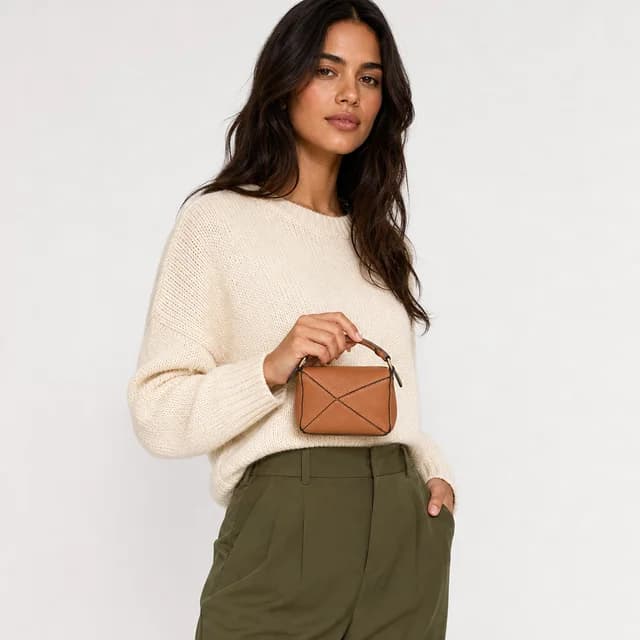 Loewe Mini Puzzle Bag Caramel in Calfskin from The Purse Affair, photo 1 of 1