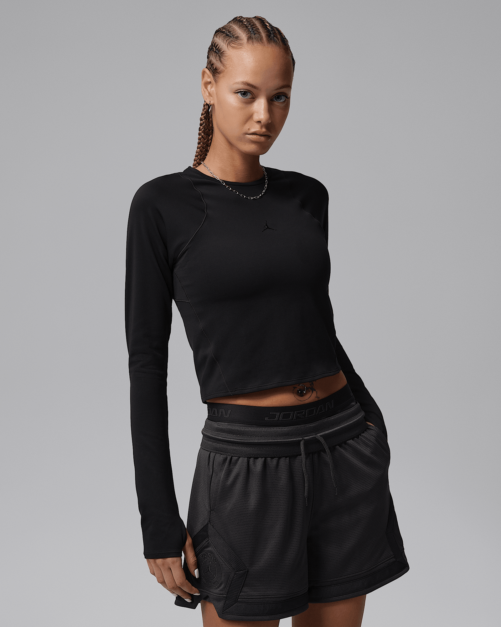 Jordan Sport Flightweight in Black/Dark Shadow, image 1 of 1 from Nike