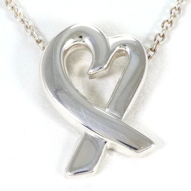 Tiffany & Co. Loving Heart 925 Sterling Silver Necklace 41 in Silver from The Reluxe, photo 1 of 1