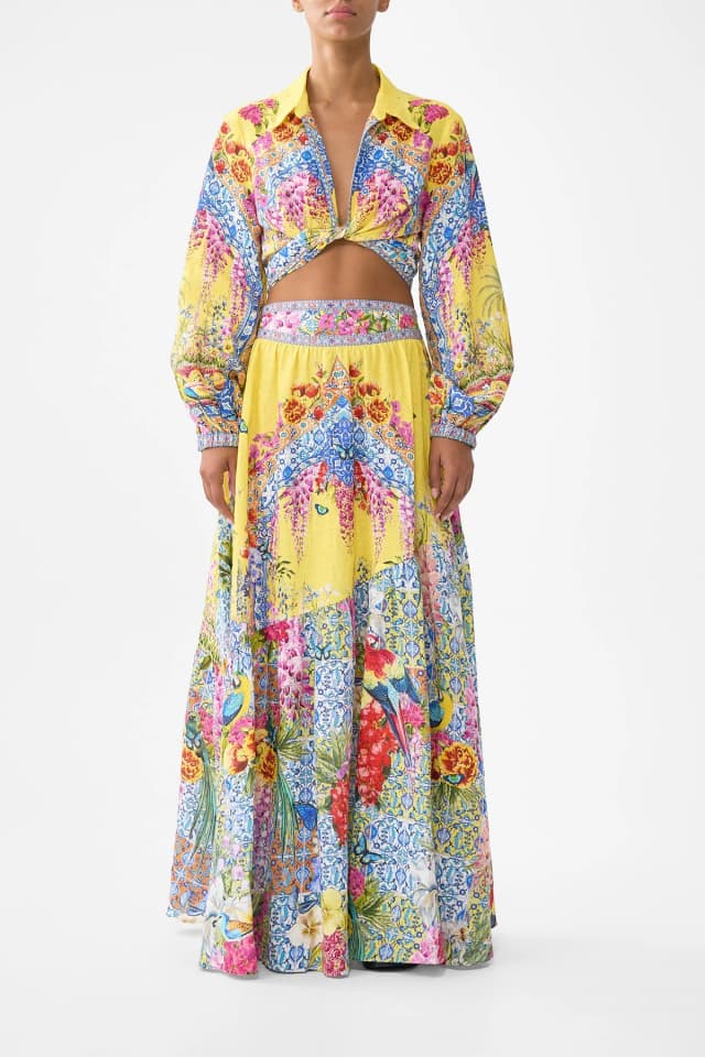 Camilla eBoutique SKIRT WITH SHAPED SEAM SULTANAHMET SUMMER, image 1 of 1 from CAMILLA