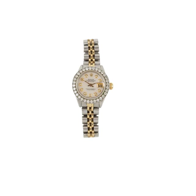 Rolex Datejust Mother of Pearl 26mm Two Toned Watch from The Purse Affair, photo 1 of 1