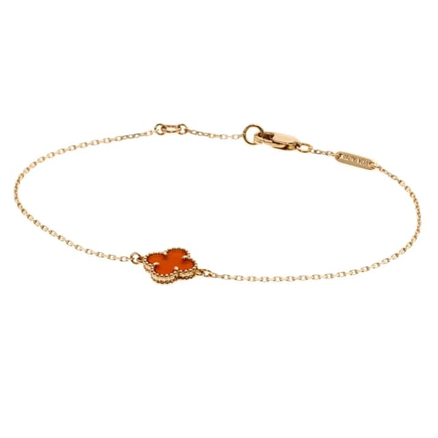 Van Cleef & Arpels Sweet Alhambra Canelian Bracelet 18K Pink Gold in Pink from The Reluxe, photo 1 of 1