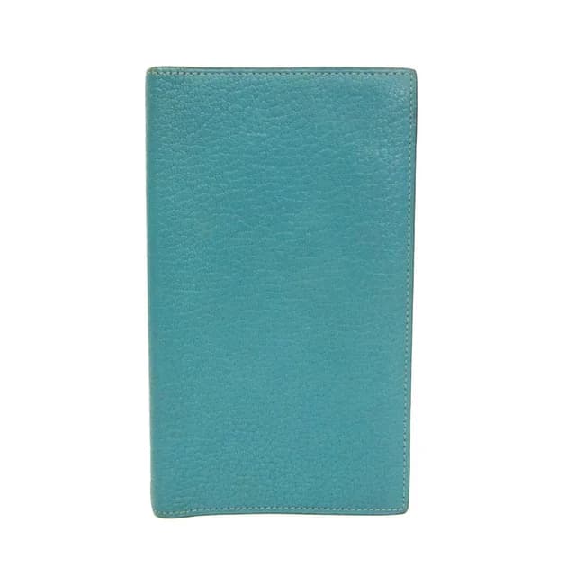 Hermès Agenda A6 Planner Cover Light Blue Green Vision in Light blue green Chevre leather from Elady, photo 1 of 1