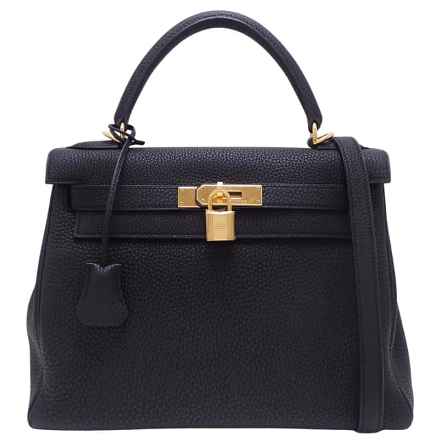 Hermès 2007 production Kelly 28 Black from VINTAGE QOO TOKYO, photo 1 of 1
