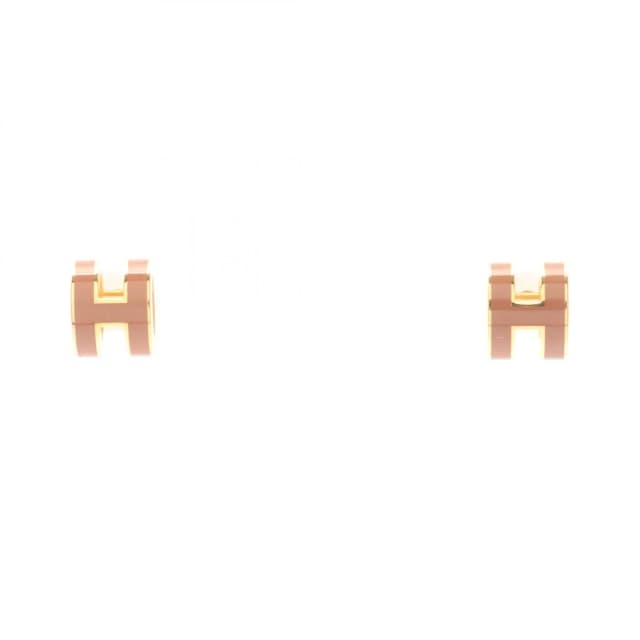 Hermès Earrings Mini Pop H Gold in Gold from The Reluxe, photo 1 of 1