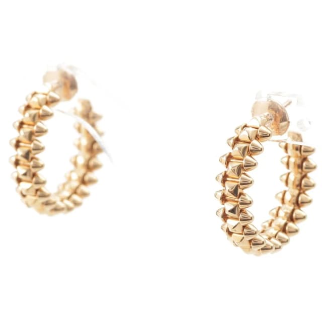 Clash de Cartier Earrings Pink Gold SM in Pink from The Reluxe, photo 1 of 1