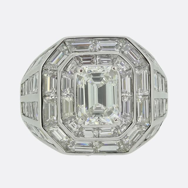 Boucheron Diamond Cocktail Ring from The Vintage Jeweller, photo 1 of 1