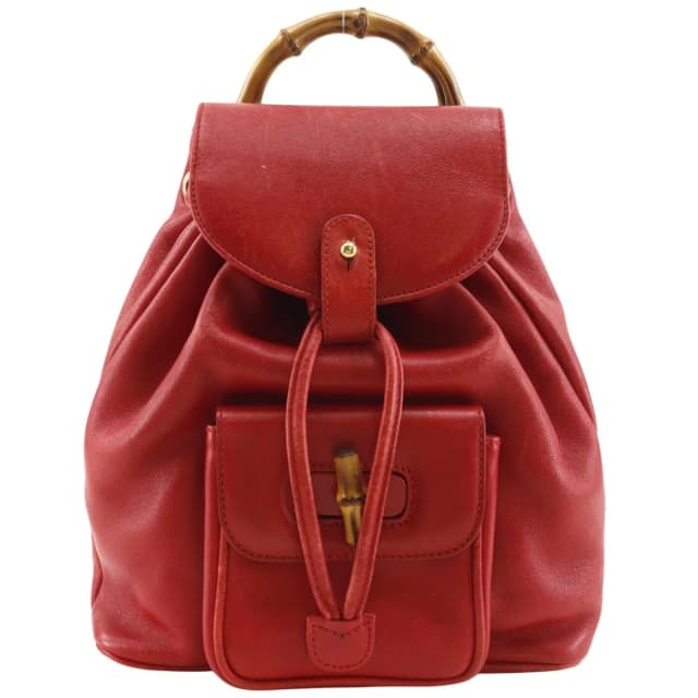 Gucci Bamboo Mini Backpack 003 Leather in Leather from The Reluxe, photo 1 of 1