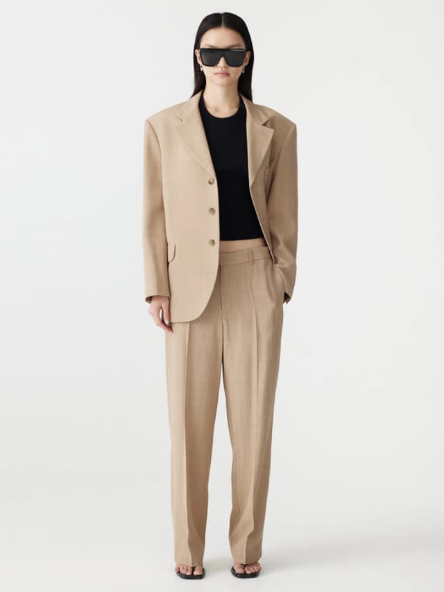 Bassike Oversized Tailored Jacket, image 1 of 1 from bassike