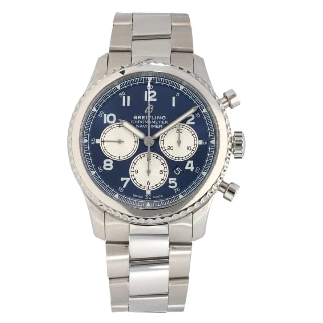 Breitling Navitimer AB0117 43mm Stainless Steel Watch from H&T, photo 1 of 1