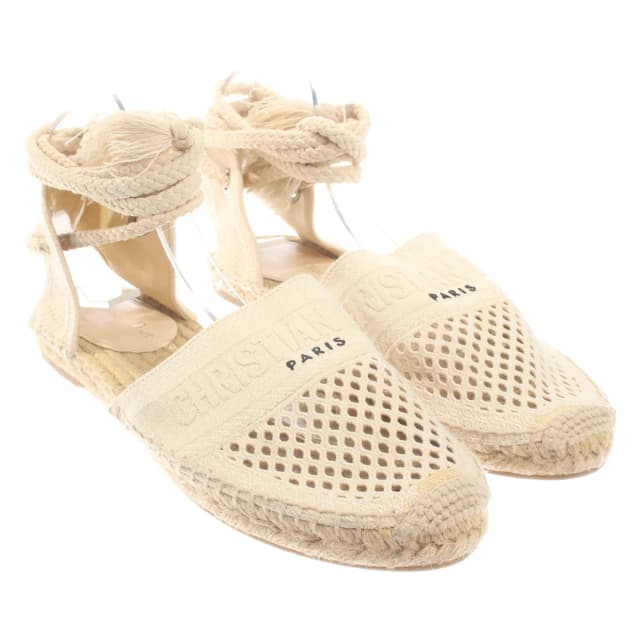 Dior Granville Espadrilles EUR 41 Beige in Weiß from Buddy And Selly, photo 1 of 1