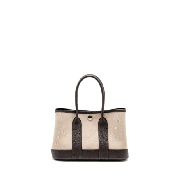 Hermès Neo Garden Party 23 CANVAS/NEGONDA ECRU-BEIGE/EBENE SHW Stamp K in Brown Canvas from EMIER, photo 1 of 1