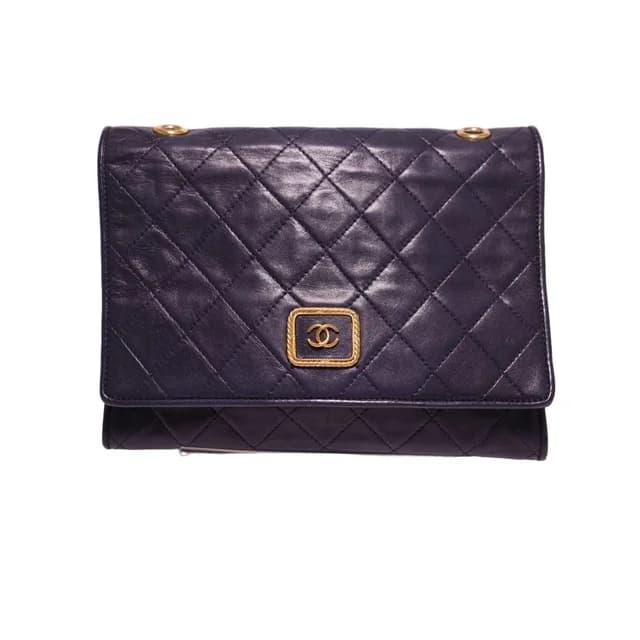 Chanel Quilted Lambskin Chain Shoulder Bag in Lambskin from The Reluxe, photo 1 of 1
