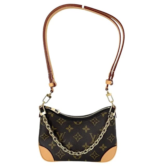Louis Vuitton 2-Way Nano Boulogne Shoulder Bag Crossbody Monogram Canvas Brown in Brown Coated canvas from The Reluxe, photo 1 of 1