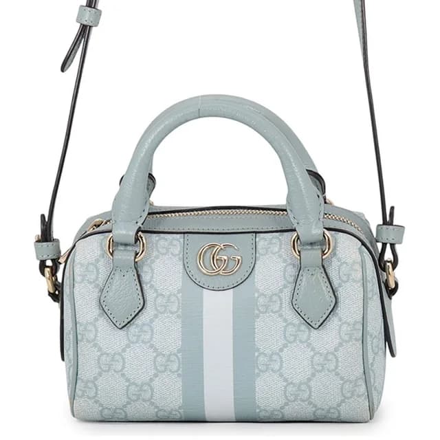 Gucci Shoulder Bag Oppidia Super Mini GG Supreme Leather 2-Way in Leather from The Reluxe, photo 1 of 1