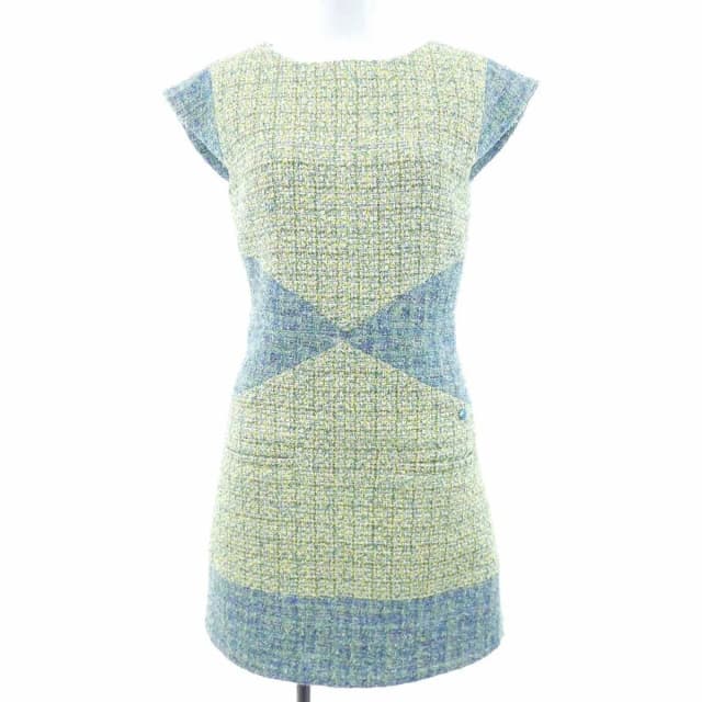 Chanel 18S Dress Green in Green from The Reluxe, photo 1 of 1