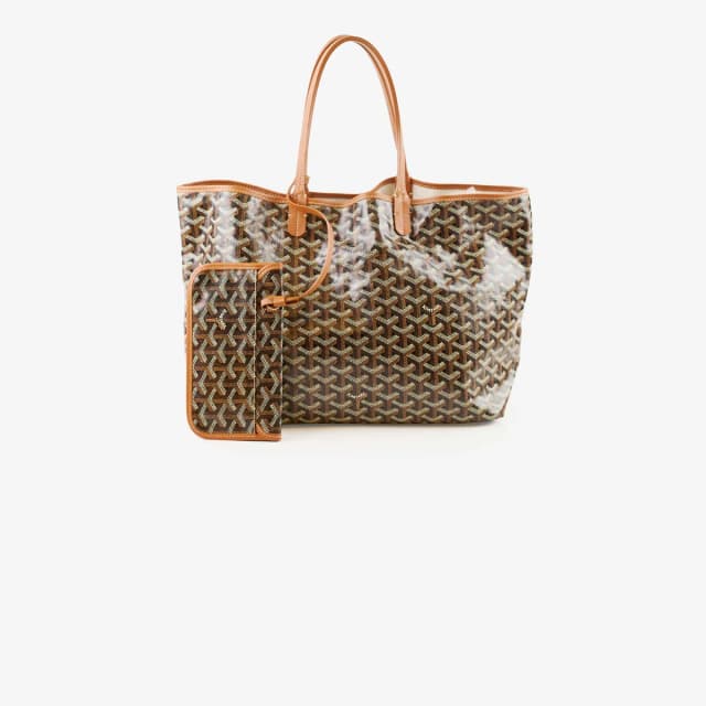 Goyard St Louis PM Tote Tan in Brown Canvas from The Purse Affair, photo 1 of 1