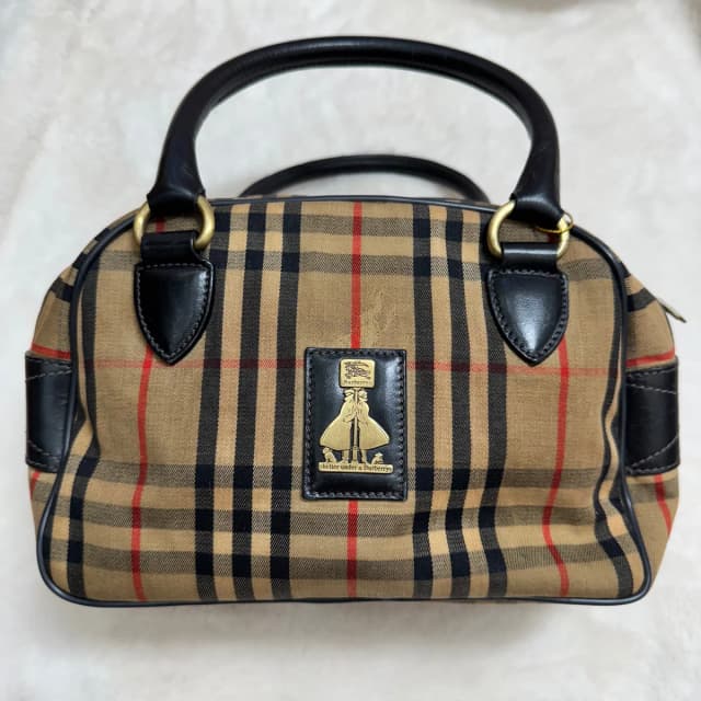 Burberry Limited Edition Nova Check Boston Bag in Canvas from SparklesnDreams, photo 1 of 1