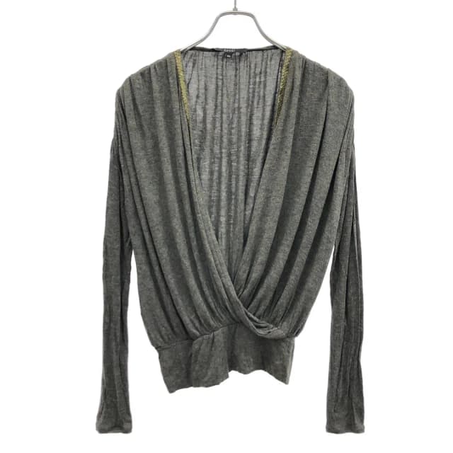 Gucci Sequin Design Knit Top Gray Sweater XS in Grey from The Reluxe, photo 1 of 1