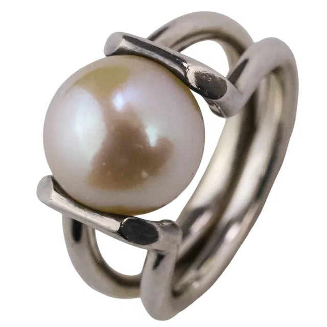 Tiffany & Co. HardWear Fresh Water Pearl Ring Silver in Silver from The Reluxe, photo 1 of 1