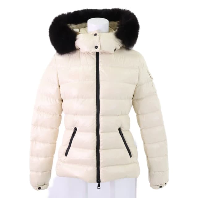 Moncler Badyfur Hooded Down Jacket in Nylon from The Reluxe, photo 1 of 1