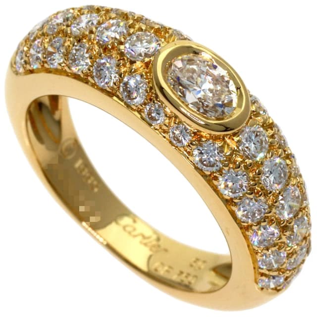 Cartier Mimi Diamond Ring 18K Yellow Gold in Yellow from The Reluxe, photo 1 of 1