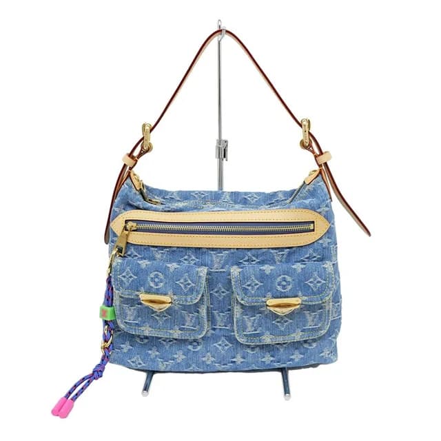 Louis Vuitton Monogram Denim Shoulder Bag Blue in Blue Denim from The Reluxe, photo 1 of 1