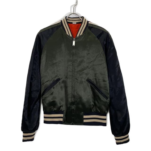 Gucci Khaki Reversible Bomber Jacket 44 in Green from The Reluxe, photo 1 of 1