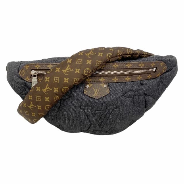 Louis Vuitton Belt Bag High Rise Brown Navy in Brown from The Reluxe, photo 1 of 1