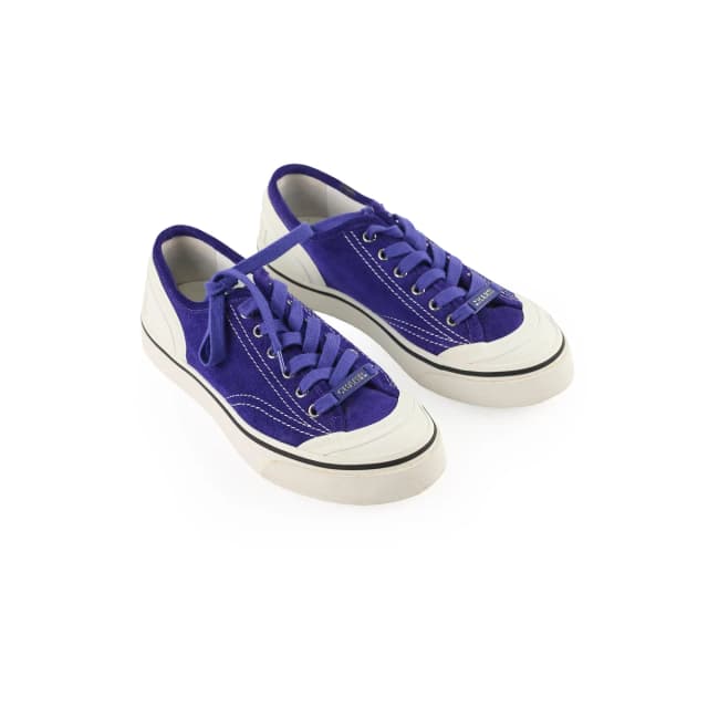 Chanel Sneakers Size 37.5 in Purple Suede from The Purse Affair, photo 1 of 1