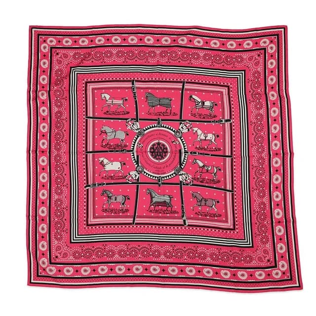 Hermès Shawl Carre 140 Geant Horsewear Bandana Couvertures Et Tenues de Jour from The Reluxe, photo 1 of 1