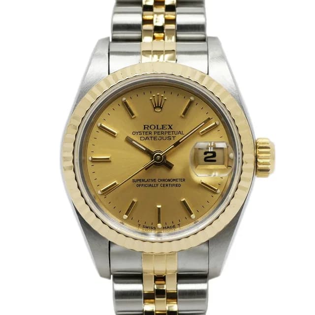 Rolex Datejust Champagne Dial No YG SS Watch Automatic OH from The Reluxe, photo 1 of 1