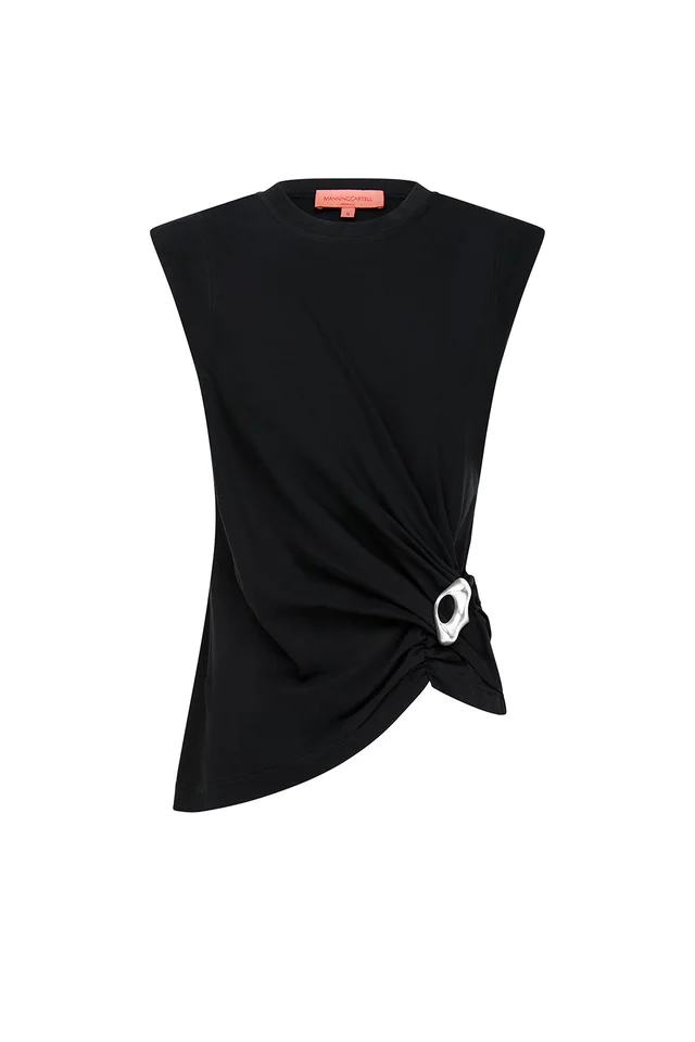 MANNING CARTELL Born To Love Top in BLACK, image 1 of 1 from Manning Cartell