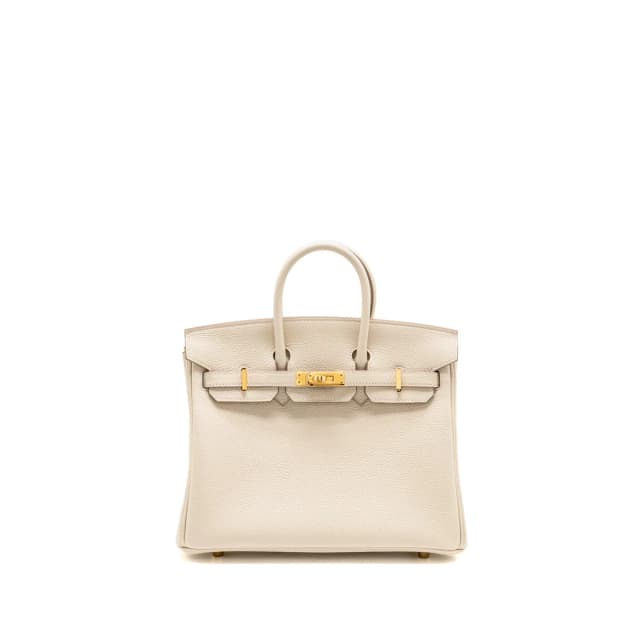 Hermès Birkin 25 Togo Craie GHW Stamp G in White Togo leather from EMIER, photo 1 of 1