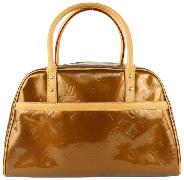 Louis Vuitton Bronze Monogram Vernis Copper Tompskins Square in Leather from Bagriculture, photo 1 of 1