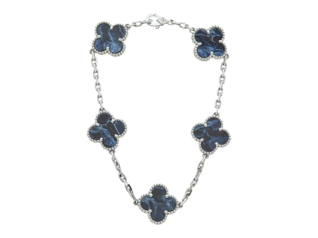 Van Cleef & Arpels Vintage Alhambra 5-Motifs Bracelet from CIRCA Vault, photo 1 of 1