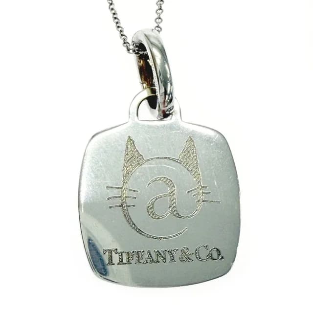 Tiffany & Co. Silver Cat Street Limited Necklace in Silver from The Reluxe, photo 1 of 1