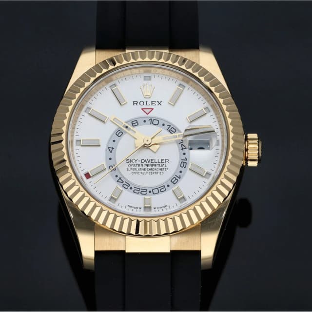 Rolex Sky Dweller 336238 42mm Gold Watch in Gold from H&T, photo 1 of 1