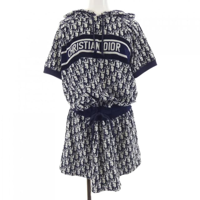Dior Oblique Dress Navy in Navy from The Reluxe, photo 1 of 1