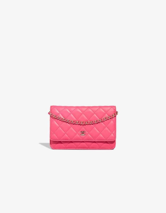 Chanel Timeless Wallet On Chain Lamb Pink in Pink Lambskin from SACLÀB, photo 1 of 1